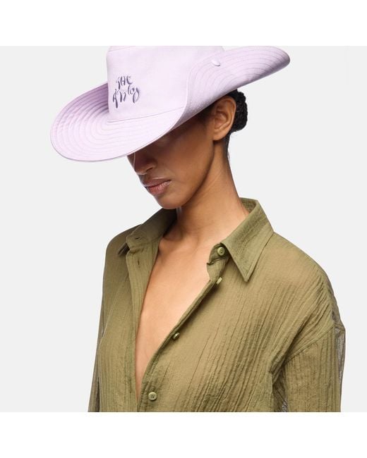 The Attico Pink Cap