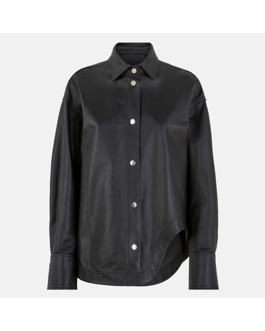 The Attico Black "Eliza' Shirt"