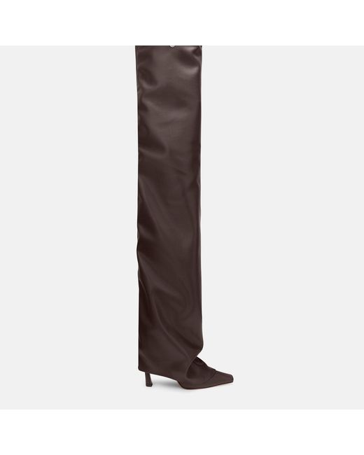 The Attico Brown Robin Otk' Thigh High