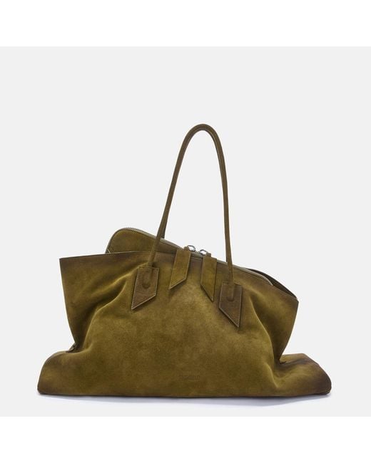 The Attico Green La Passeggiata Large' Top Handle