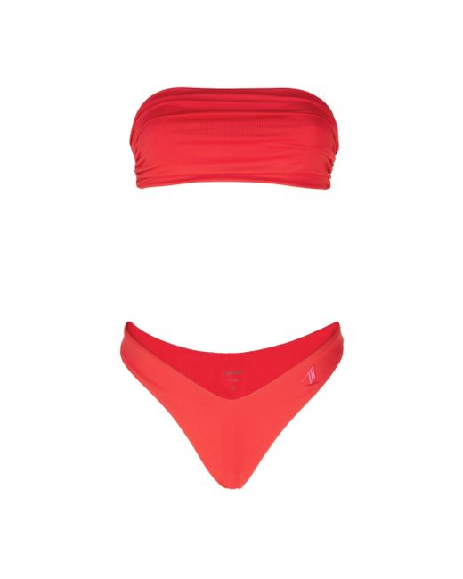 The Attico Red Bikini
