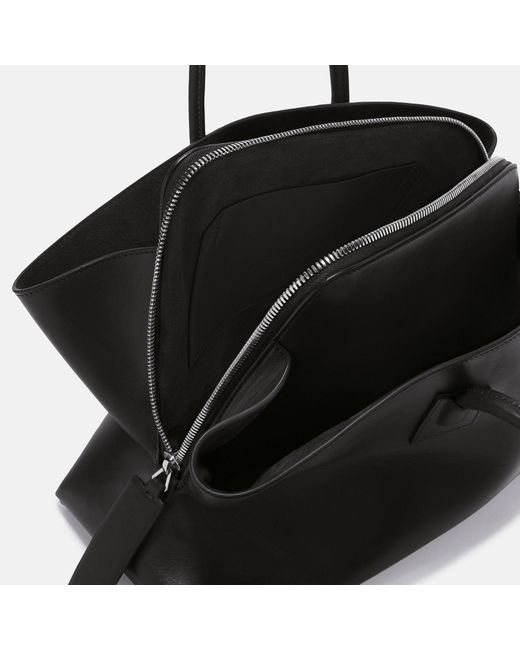 The Attico Black La Passeggiata Medium' Top Handle