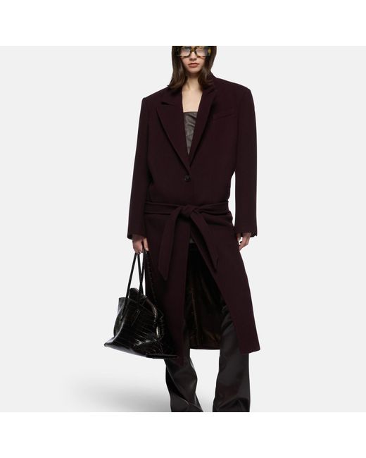 Cappotto Lungo di The Attico in Red