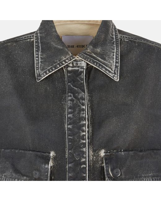 Cappotto Corto 'Fern' di The Attico in Gray