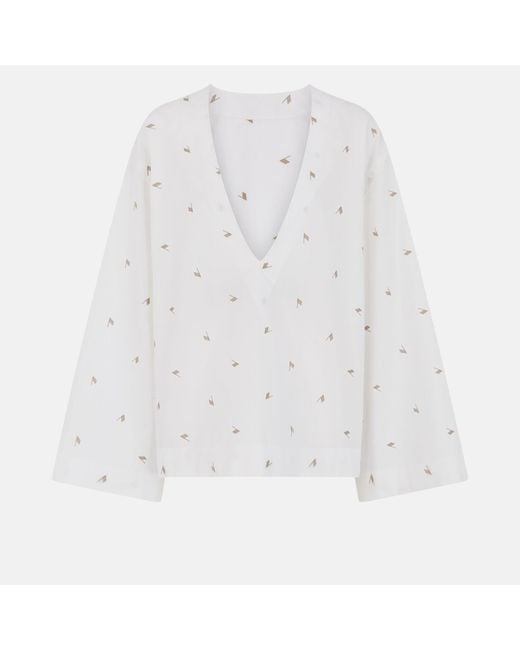 The Attico White Tops&Shirts Gend
