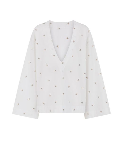 The Attico White Tops&Shirts Gend