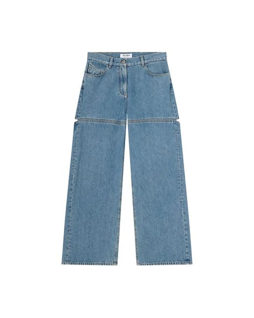 The Attico Blue Pants Gend