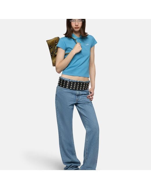 The Attico Blue Tops&Shirts Gend