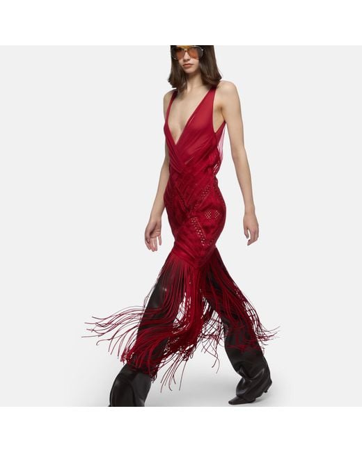 The Attico Red Dresses Gend