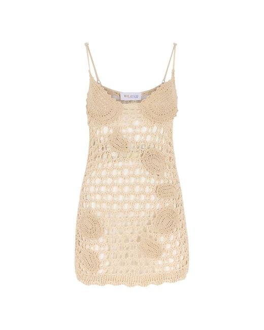 The Attico Natural Mini Dress