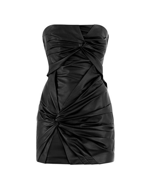 The Attico Black Mini Dress