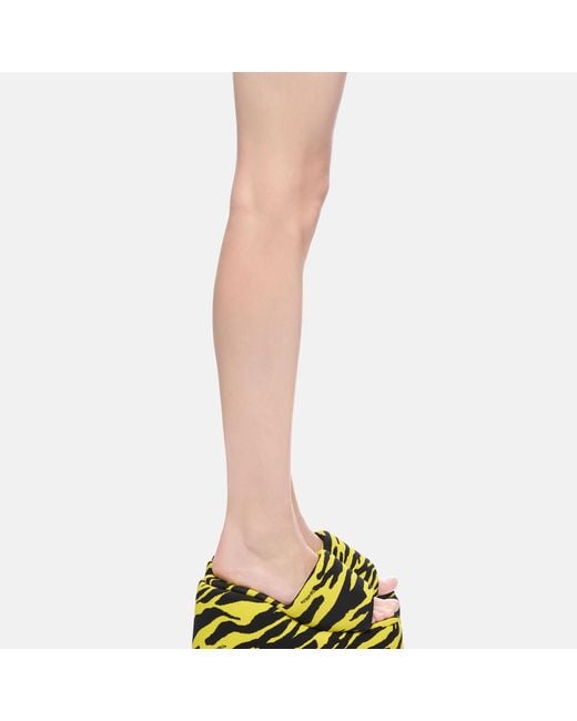 The Attico Yellow Mochi' And Flatform