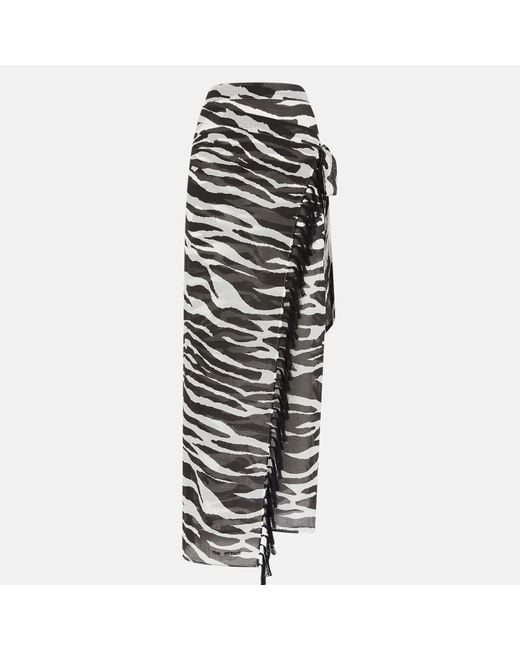 The Attico Gray Skirts Gend
