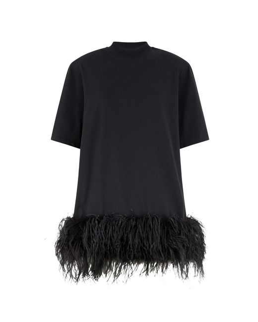 The Attico Black Mini Dress