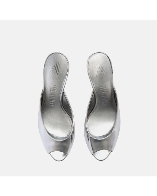 The Attico White Ada' Mule
