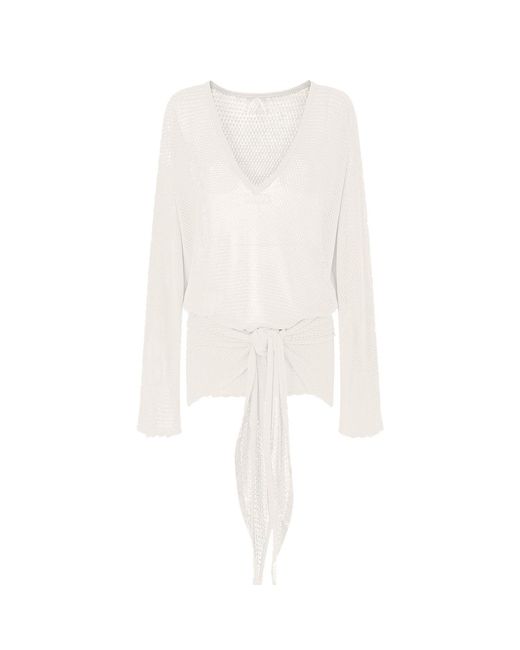 The Attico White Mini Dress