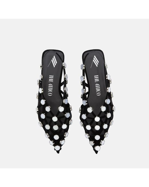 The Attico Natural Grid' Ballerina