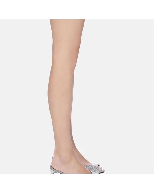 The Attico White Ada' Mule