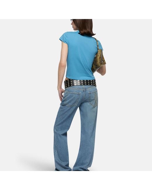 The Attico Blue Tops&Shirts Gend