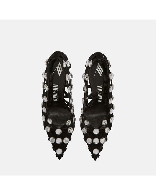 The Attico White Grid' Pump And