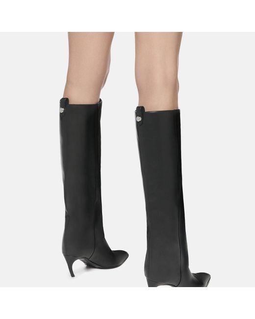 The Attico Black Lea' Boot