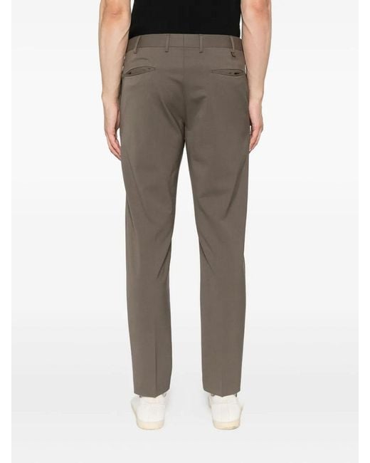 PT Torino Gray Dieci Topo Trousers for men