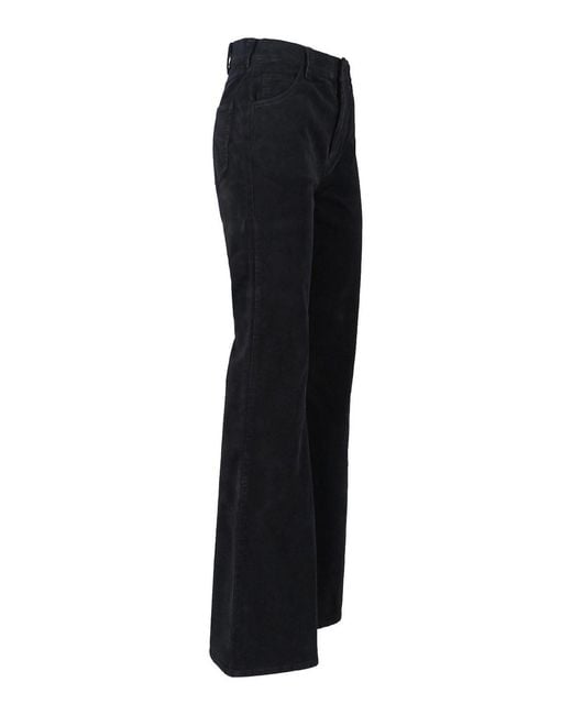 Nili Lotan Black Pantalone Bootcut