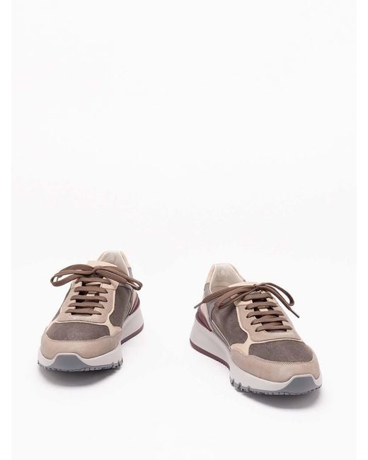 Brunello Cucinelli Brown Sneakers for men