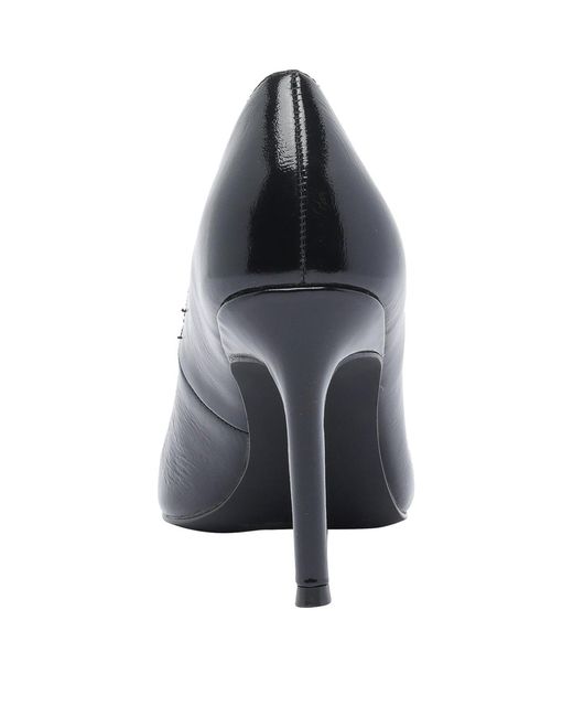 Steve Madden Black Secured Pumps