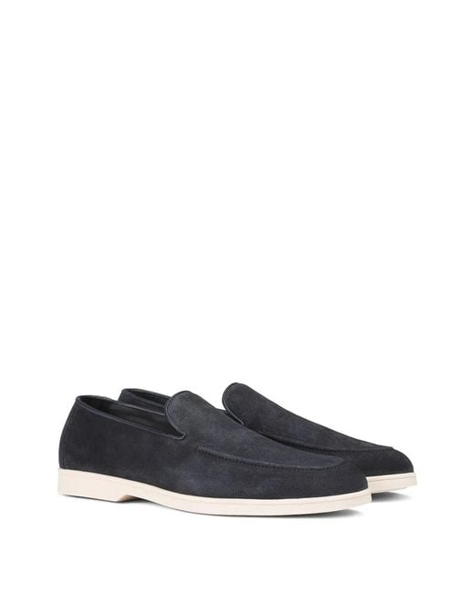 Doucal's Blue Loafers for men