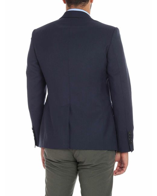 Vivienne Westwood Blue Pure Virgin Wool Jacket for men