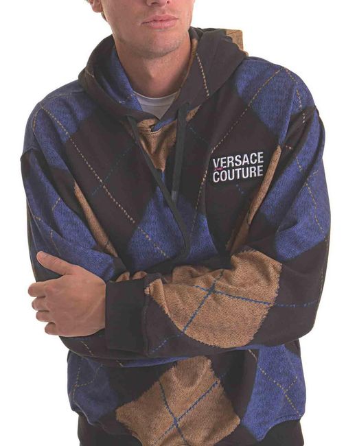 Versace Jeans Couture Blue Sweater for men