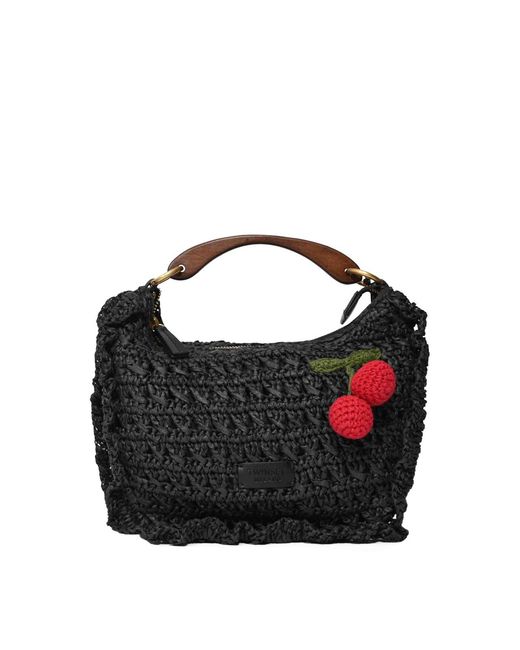 Twinset Black Croissant Bag