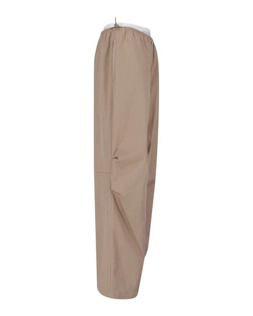 Alexander Wang Natural Cotton Trousers