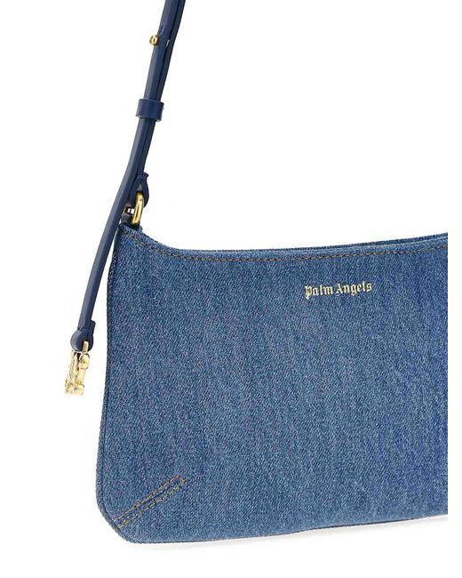 Palm Angels Blue Giorgina Shoulder Bag