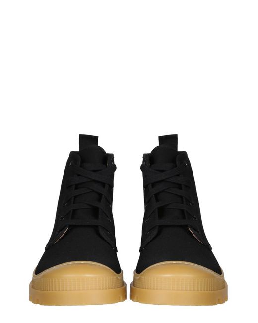 Gia Borghini Black Hiking Boot