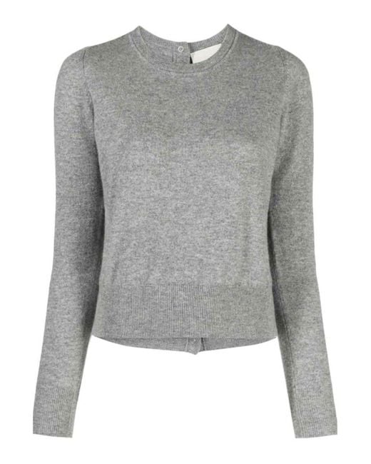 Isabel Marant Gray Crew Neck Sweater