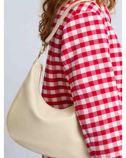 Mansur Gavriel White Swing Bag