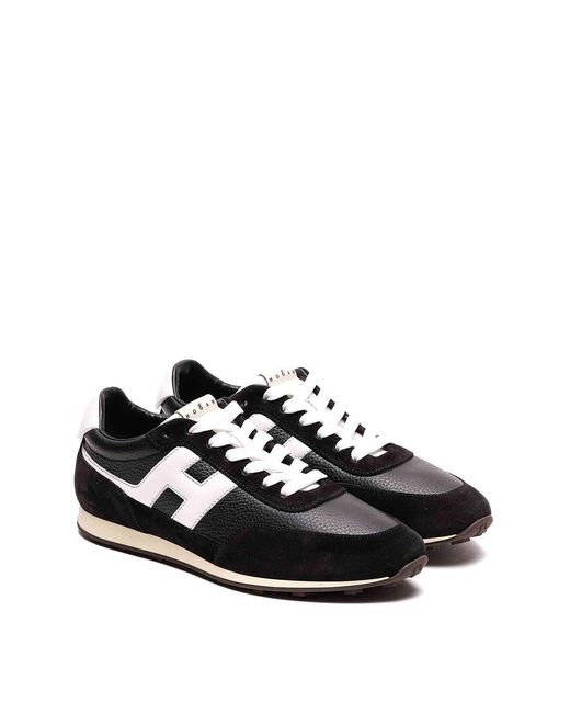 Hogan Black Athletic Sneakers for men
