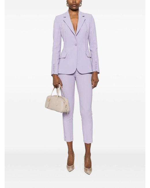 Elisabetta Franchi Purple Jacket