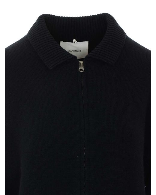 Lisa Yang Black Aleya Cardigan