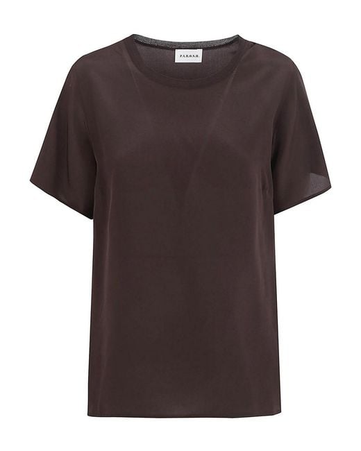 P.A.R.O.S.H. Brown Sweet26 Blouse