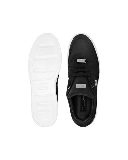 Philipp Plein Black Sneakers for men