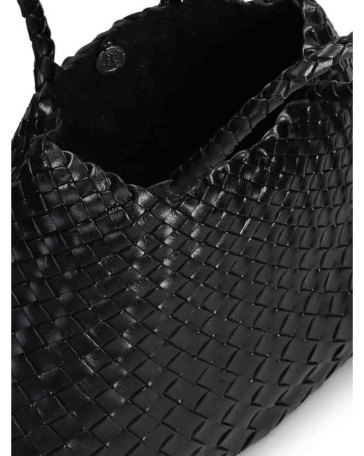Dragon Diffusion Black Santa Croce Big Bag