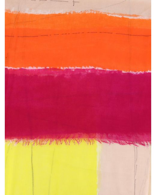 Sciarpa Lapis di Faliero Sarti in Pink