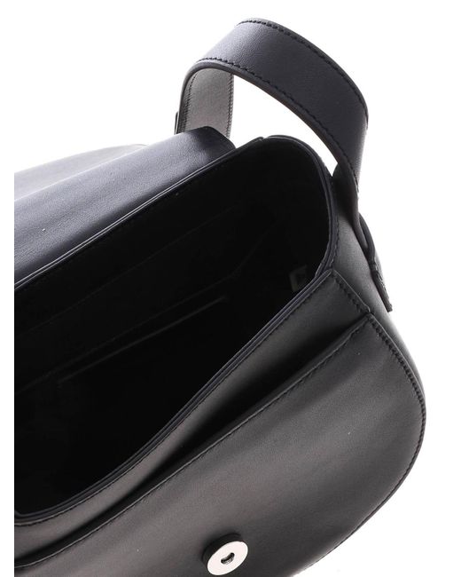 McQ Alexander McQueen Black Studded Leather Bag
