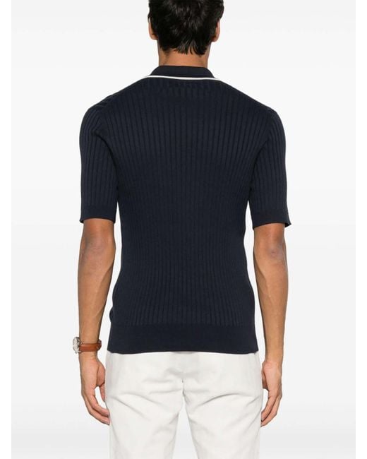 Brunello Cucinelli Blue Coast Jersey Pole for men