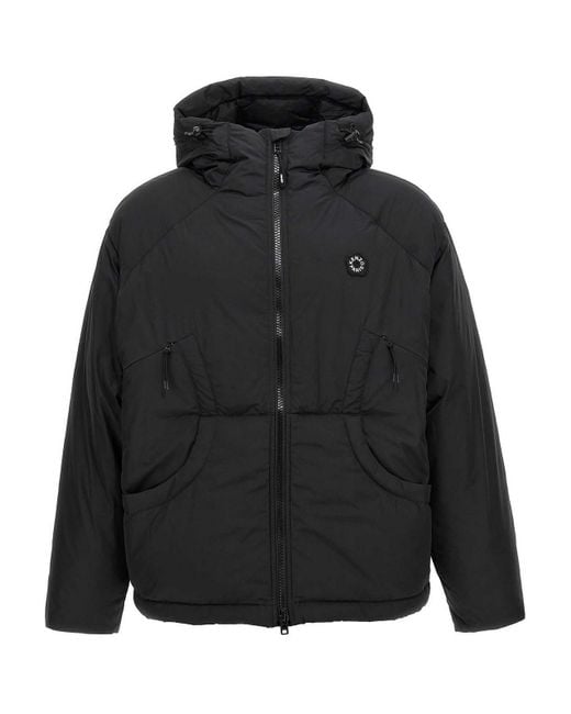 KENZO Black Boke Flower 2.0 Puffer Jackets for men