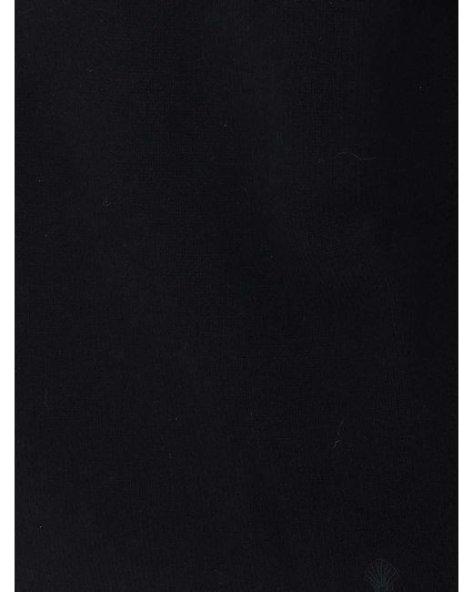 Loulou de Saison Black Sibyl Off-Shoulder Sweater