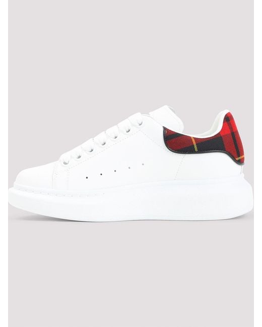 McQueen White Oversized Sneakers